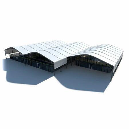 Padel court canopy YCV22-02