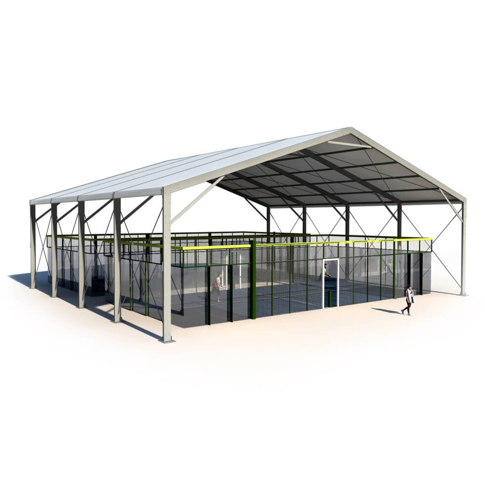 Padel court canopy C22x20x7