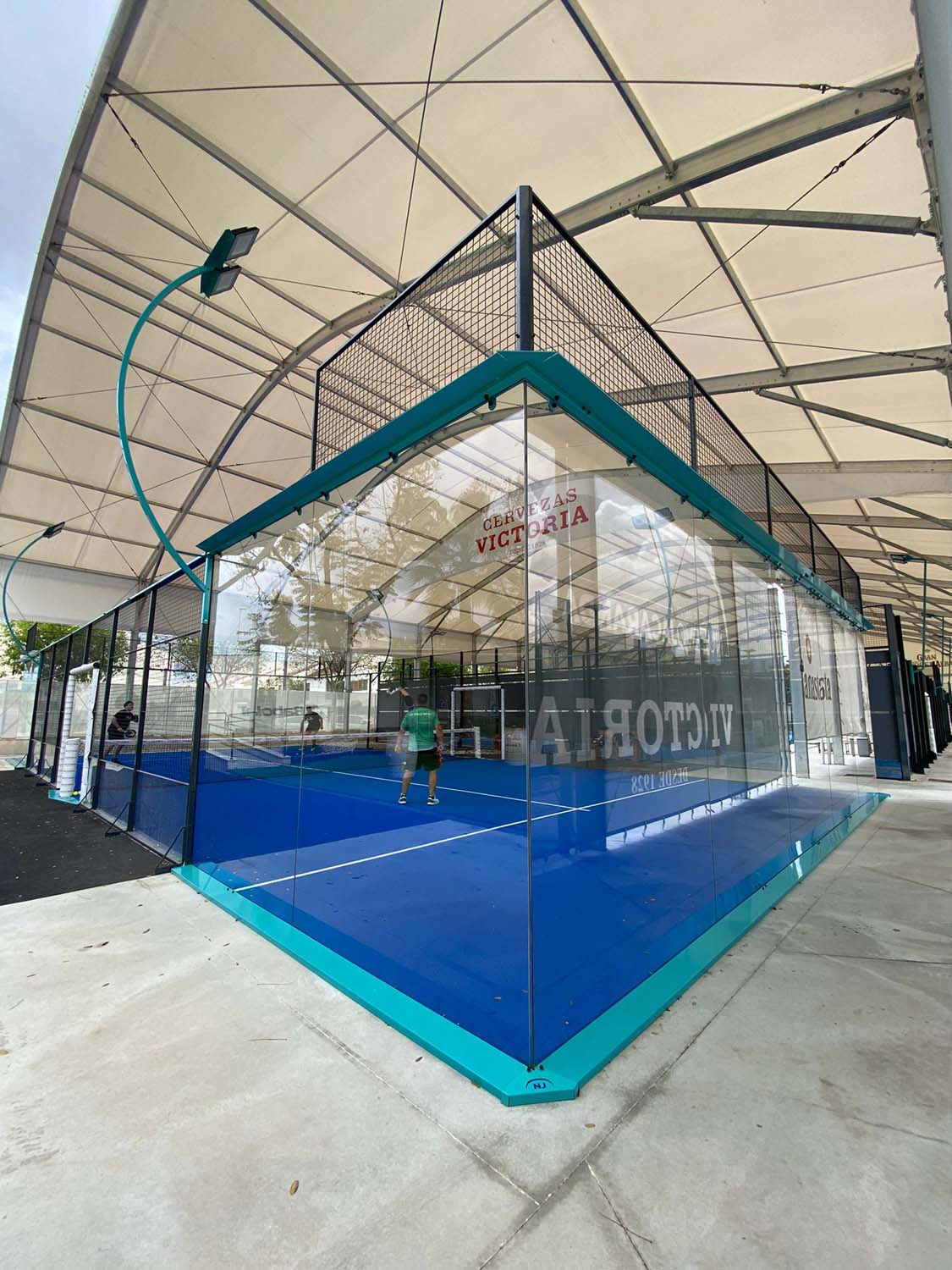 Canopies for padel courts in Jerez de la Frontera, Spain