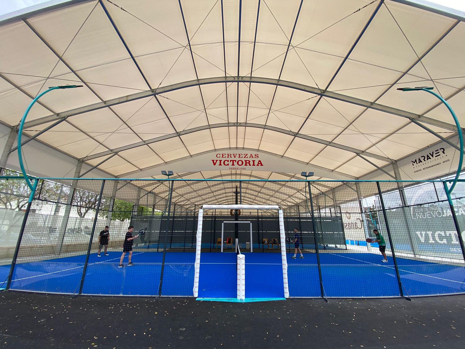 Canopies for padel courts in Jerez de la Frontera, Spain