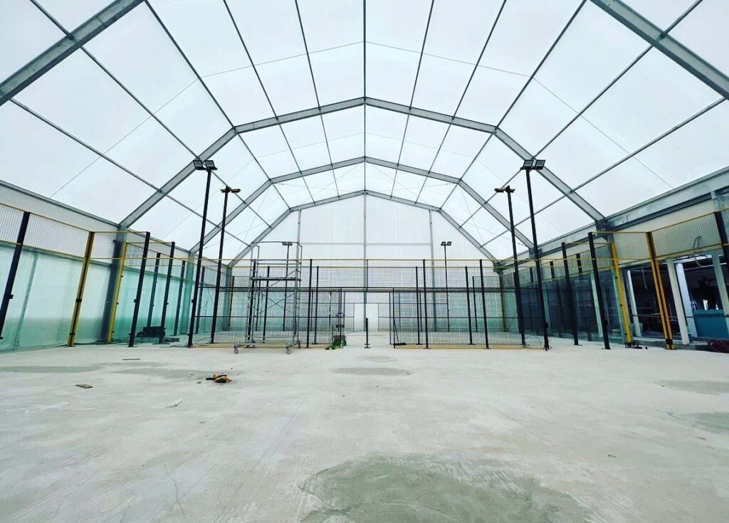 Two canopies for padel in Algeciras