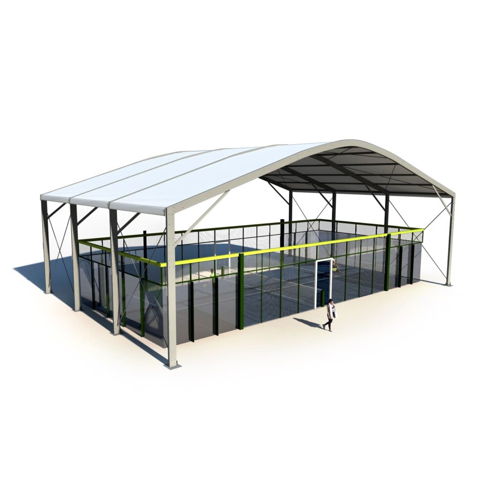 Padel court canopy C20x15x7