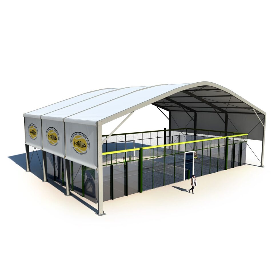 Padel court canopy C20x15x7