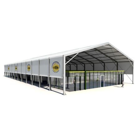 Padel Court Canopy C24x60x7