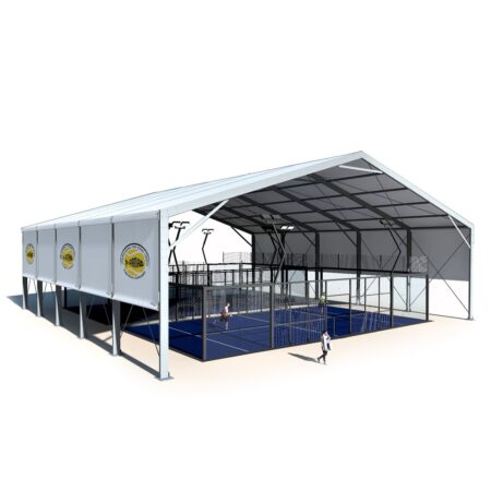 Padel court canopy C25x25x7