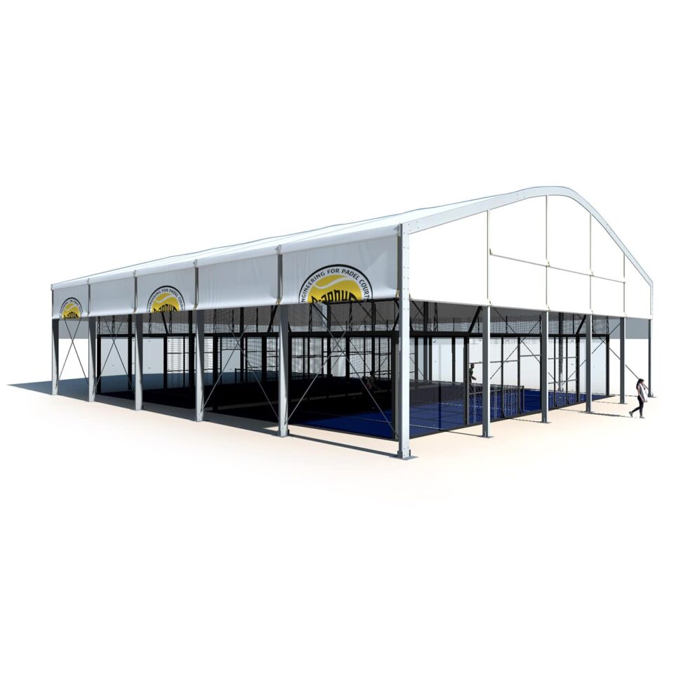 Padel Court Canopy CV22x25x7