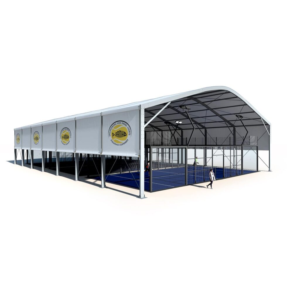 Padel Court Canopy CV22x35x7