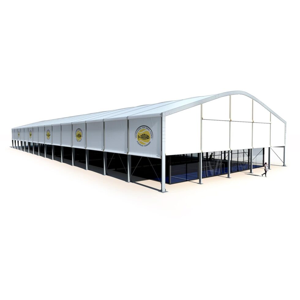 Padel Court Canopy CV24x75x7