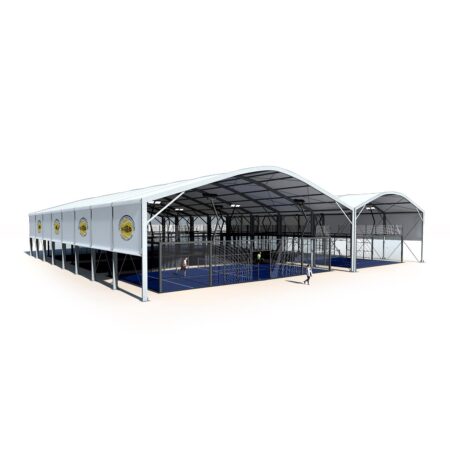 Padel Court Canopy YCV22+YCV13x42x7