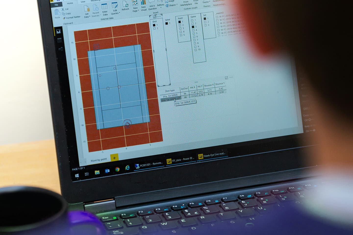 padel court calculation