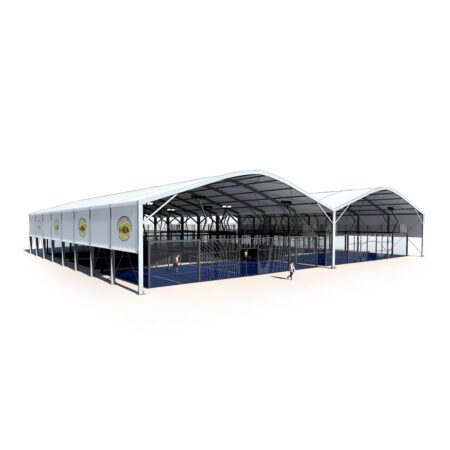 Padel Court Canopy CV20x40x7