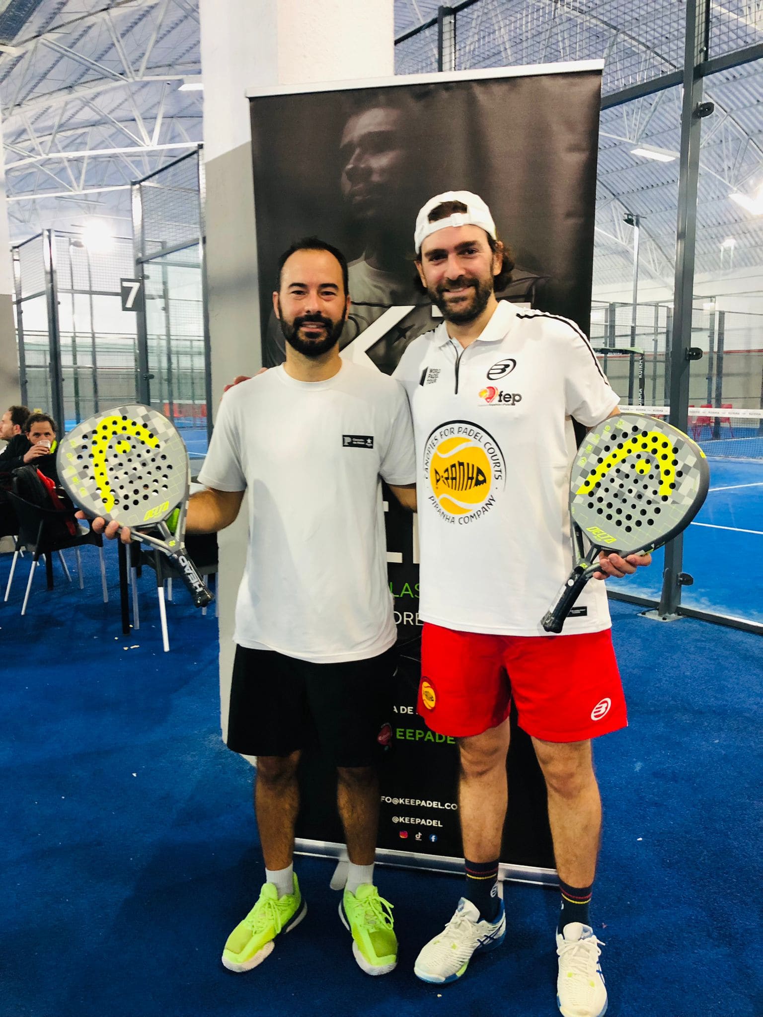 Sponsorship of professional deaf padel player