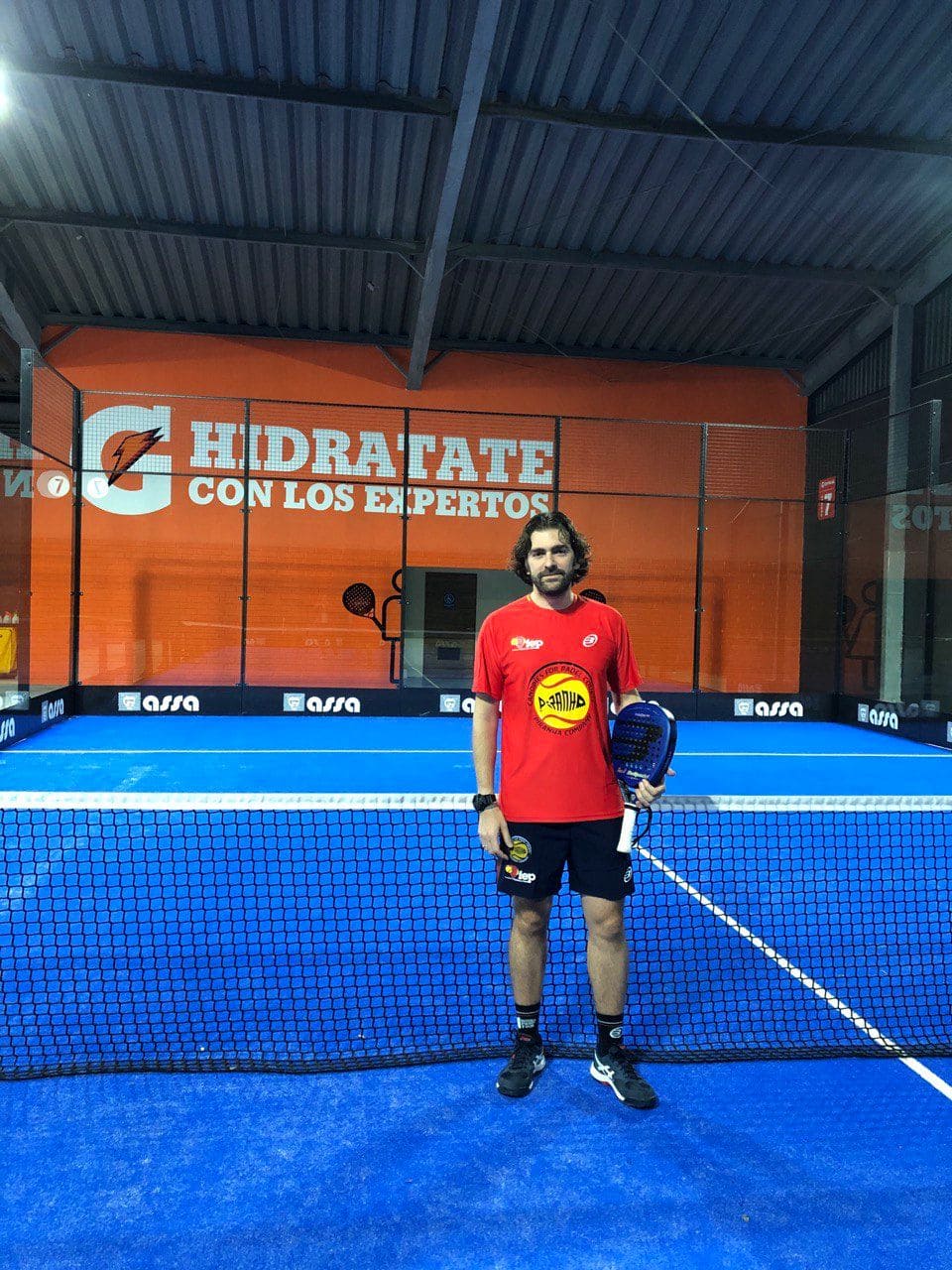 Sponsorship of professional deaf padel player